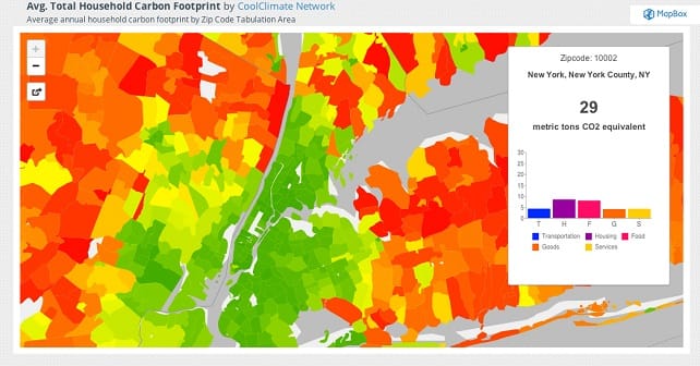 High-carbon suburbs drag down city climate efforts